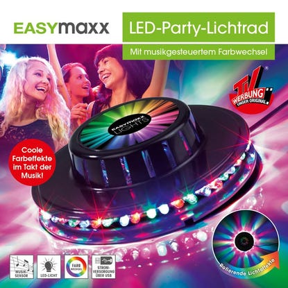 Easymaxx Svetlobno LED-kolo Galaxy