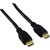 Priključni HDMI-kabel 5 m pozlačen črne barve HDMI0500 043