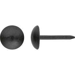 LUx Tapetniški žebelj Ø 9 mm x 12,5 mm črno pocinkani 40 kosov