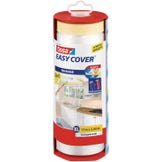 Tesa Easy Cover Premium Prekrivna folija z lepljivim robom prozorna 17 m x 2,6 m