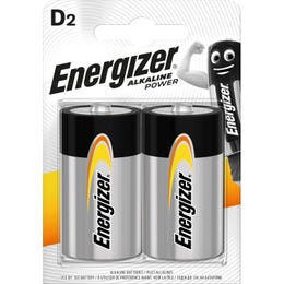 Energizer Alkalna baterija Power D Mono 2 kosa