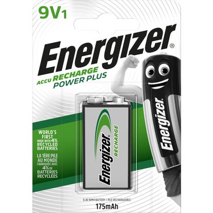 Energizer Akumulatorska baterija Power Plus 9 V E-blok 1 kos