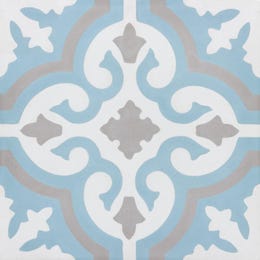 Dekorativna ploščica Marokko Nador svetlo modra 20 cm x 20 cm