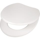 baliv WC-deska Logone MDF leseno jedro bela