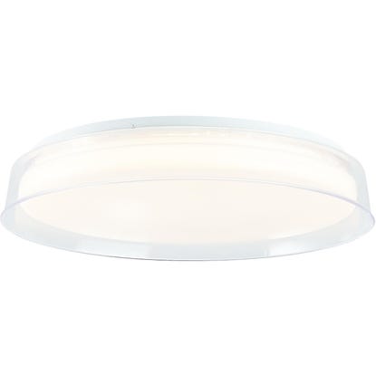 Smarte LED okrasno svetilo Leanna bela/prozorna Ø 41 cm