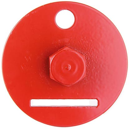 Orodje za privijanje držal za žično ograjo cink-fosfatirano rubinsko rdeče Ø6 cm