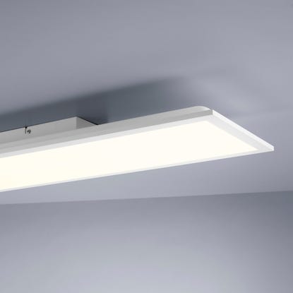 LED stropna svetilka Flat bela