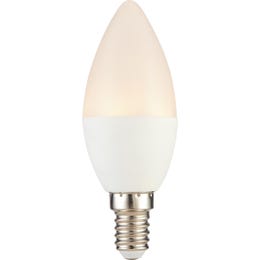 LED-sijalka v obliki sveče E14/6 W (470 lm) Topla bela 2 kosa