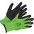 Vrtne rokavice z delno prevleko iz lateksa zelene velikost 8