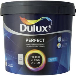 Dulux Notranja barva za stene Perfect Matt bela 2,5 l