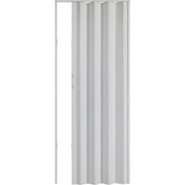 Zložljiva vrata 82 cm x 203 cm jesen bela