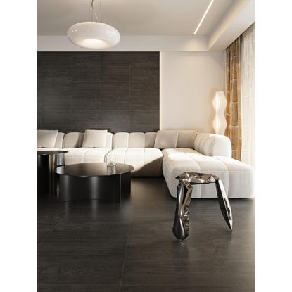 Ploščice iz fine kamenine Feng Nero 60 cm × 60 cm