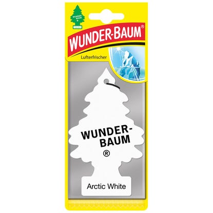 Wunderbaum Papirnati osvežilec zraka Arctic White