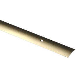 Prehodni profil Semial Aluminij eloksiran Barva titana, krtačen, 25 mm x 0,9 m