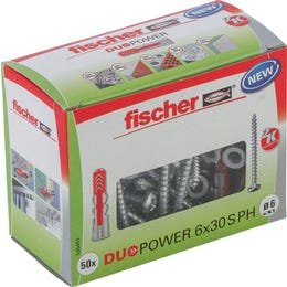 Fischer Duopower 6 x 30 PH LD z vijakom z lečasto glavo
