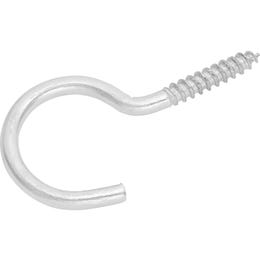 LUX Kljuka z navojem pocinkana ukrivljena Ø 3,3 mm x 60 mm 8 kosov