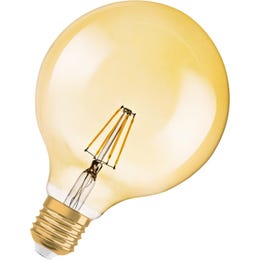 Osram LED-sijalka z nitko 1906 okrogle oblike E27/4 W (410 lm) topla b