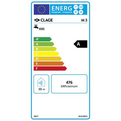 Clage Pretočni električni grelnik vode M3 ER: A hidravlični 3,5 kW