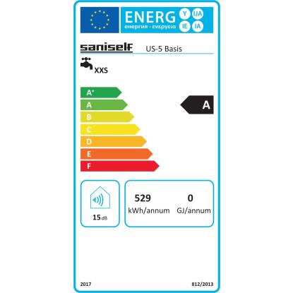 Saniself Majhen bojler US-5 osnova 5 litrov ER: A