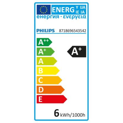 Philips LED-sijalka v obliki sveče E14/5,5 W (520 lm) Nevtralno bela ER: A+