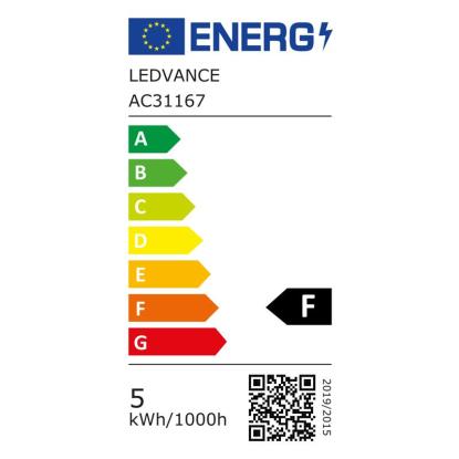 BellaLUX LED-sijalka Classic v obliki kaplje mat E27 5 W 470 lm hladno bela