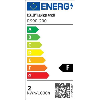 LED-žarnica z nitko oblika sveče nagnjeni pllamen E14/2 W (250 lm) topla bela 2