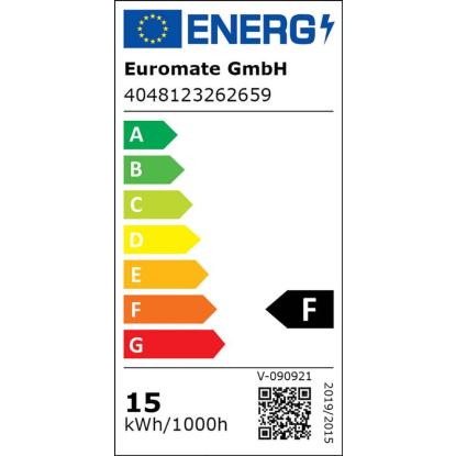 LED-sijalka v obliki kaplje E27/15 W (1.521 lm) Topla bela 2 kosa
