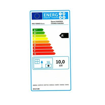 Pro-termo Kaminska peč Panonia levi izhod 10 kW bež