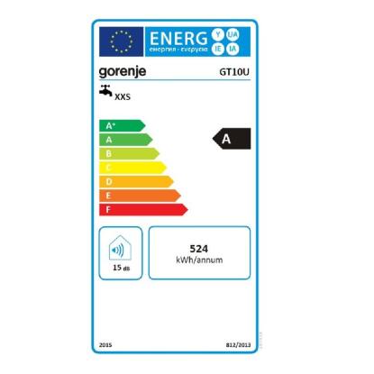 Gorenje Grelnik vode GT10U tlačni podpultni bela 9,9 l