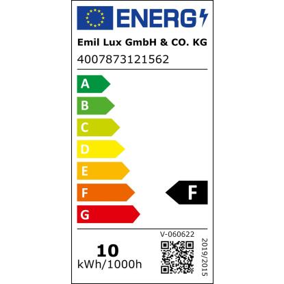 Svetlobna LED-letev EEK: F
