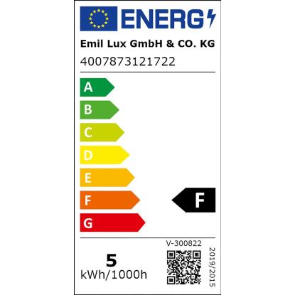 Svetlobna LED-letev EEK: F
