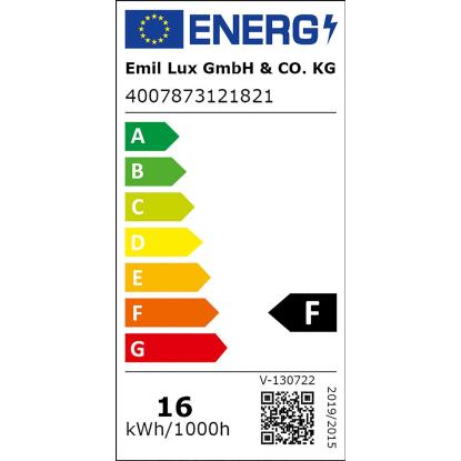 Svetlobna LED-letev EEK: F