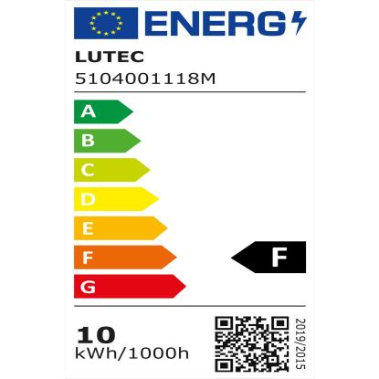 Lutec Zunanja stenska LED-svetilka Gemini XF 1-plamen. antracit 11 x 11 x 3,8 cm