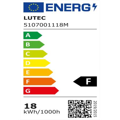 Lutec Zunanja stenska LED-svetilka Conroy 2-plam. antracit 15,5 x 22,5 x 9,7 cm