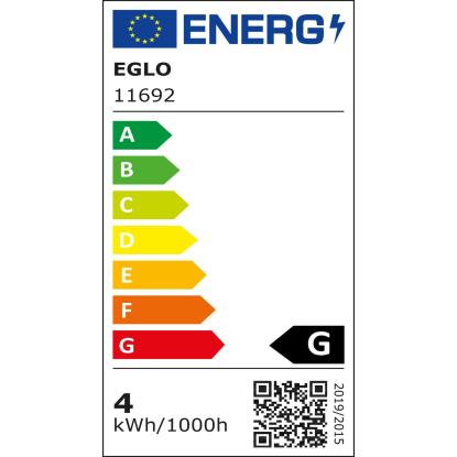 Eglo LED-sijalka v obliki klasične žarnice E27/4 W 320 lm toplo bela (1.700 K)