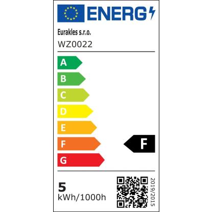 Euro-Lux LED sijalka GU10, 4,8 W, 425 lm, 3000 K, 3 kosi
