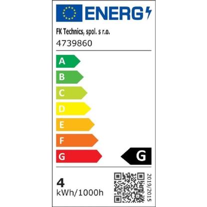 LED trak 60LED/m za TV z USB in stikalom, 4,8W/m, 2835, IP65, 6000K, bel, 1 m