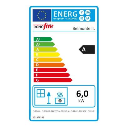 Domofire Kamin Belmonte II 6 kW barva kosti