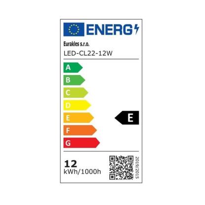 Eurakles LED stropna svetilka Anna Eco 12 W 840 lm 4000 K IP44 Ø 26,8 cm