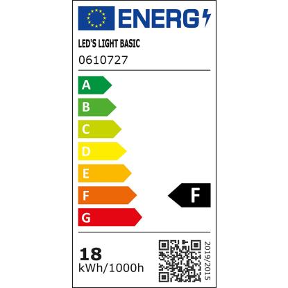 LED cev T8 18 W 1940 lm 4000 K 260° 120 cm